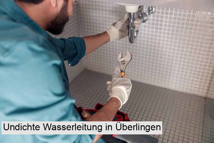 Undichte Wasserleitung in Überlingen